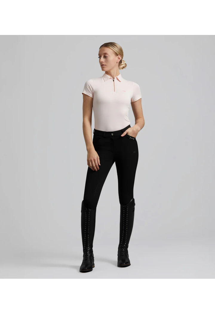 Pantaloni da equitazione PREMIER EQUINE Delta Imbuto completo in silicone femmina