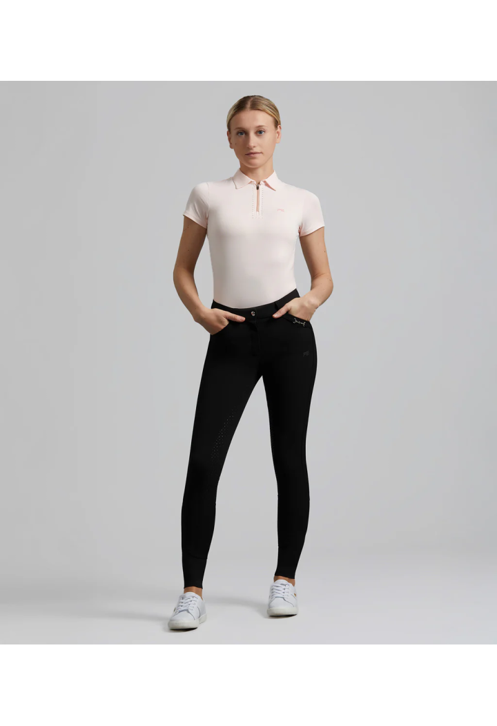 Pantaloni da equitazione PREMIER EQUINE Delta Imbuto completo in silicone femmina