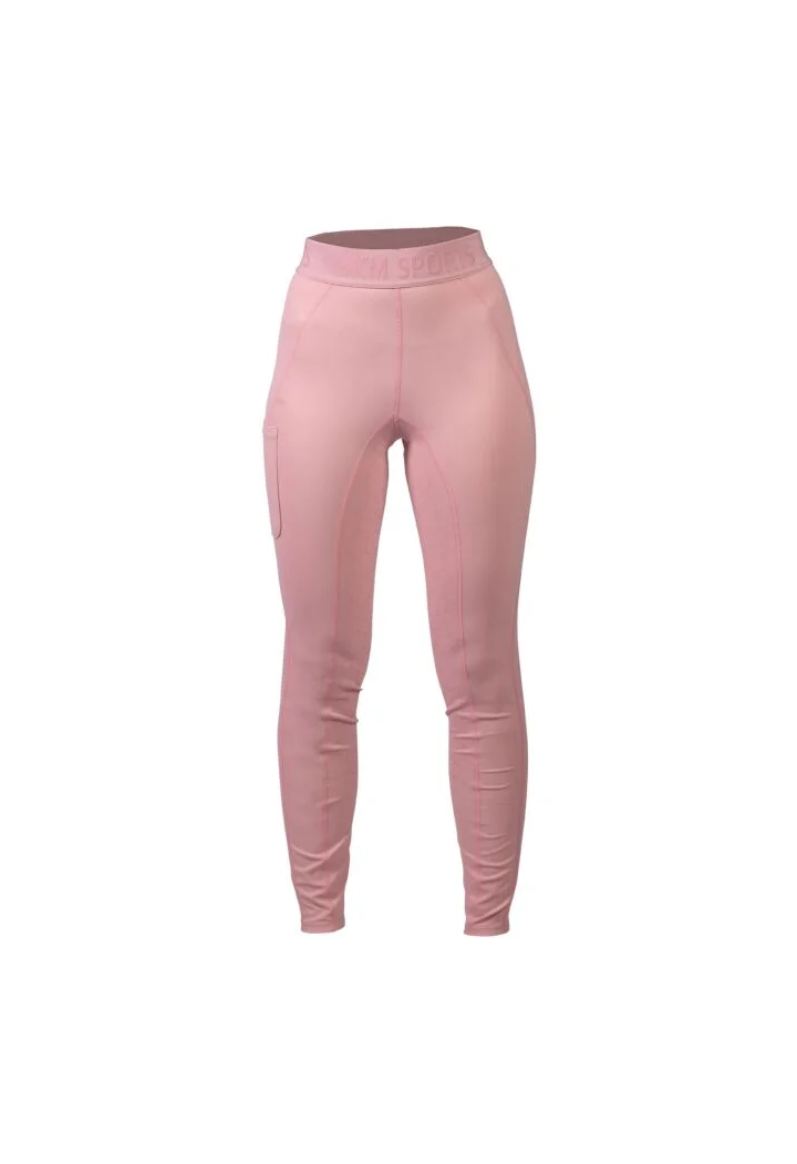 Leggings HKM Tabea Silikon giovanile