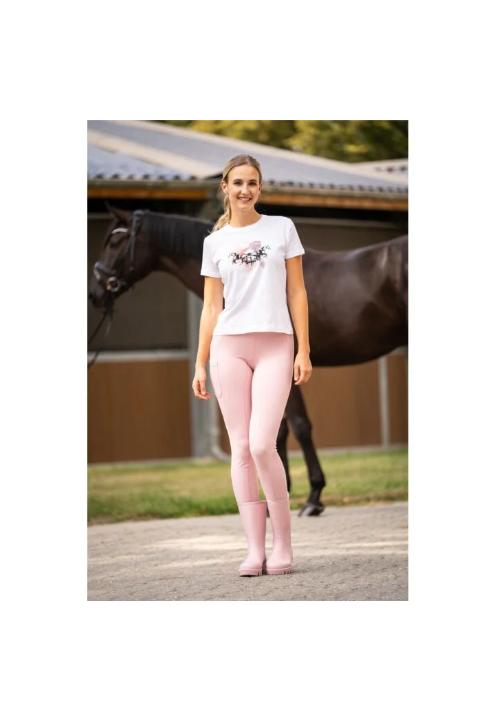 Leggings HKM Tabea Silikon giovanile