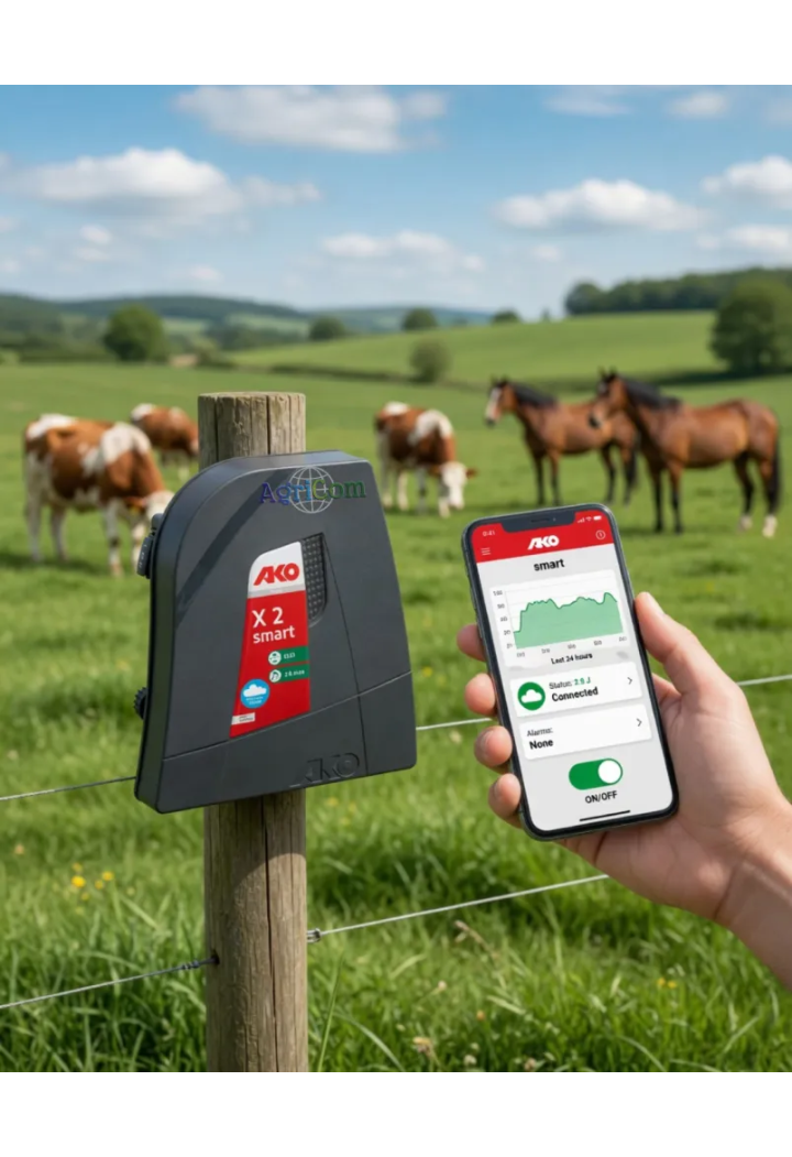 Elettrificatore per recinti Universal AKO X2 Smart 2,8 J