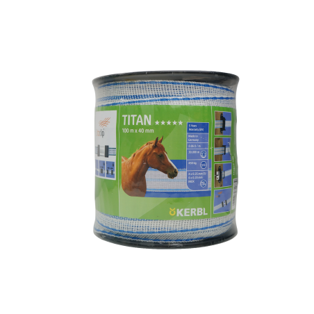 Nastro per recinzione KERBL Titan 40mmx100m