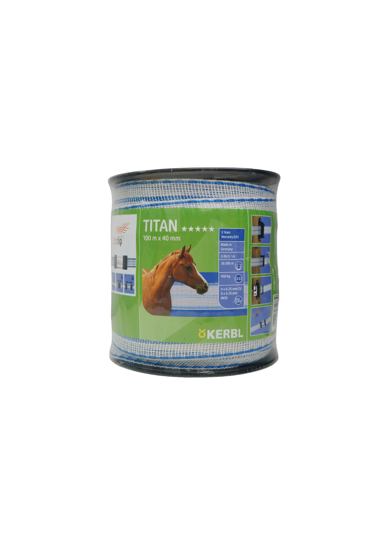 Nastro per recinzione KERBL Titan 40mmx100m