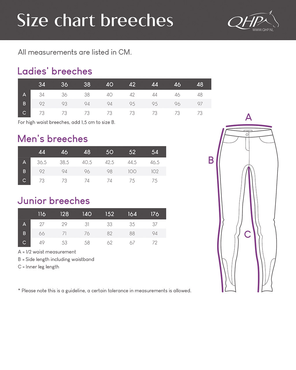 Leggings QHP Eden FullGrip