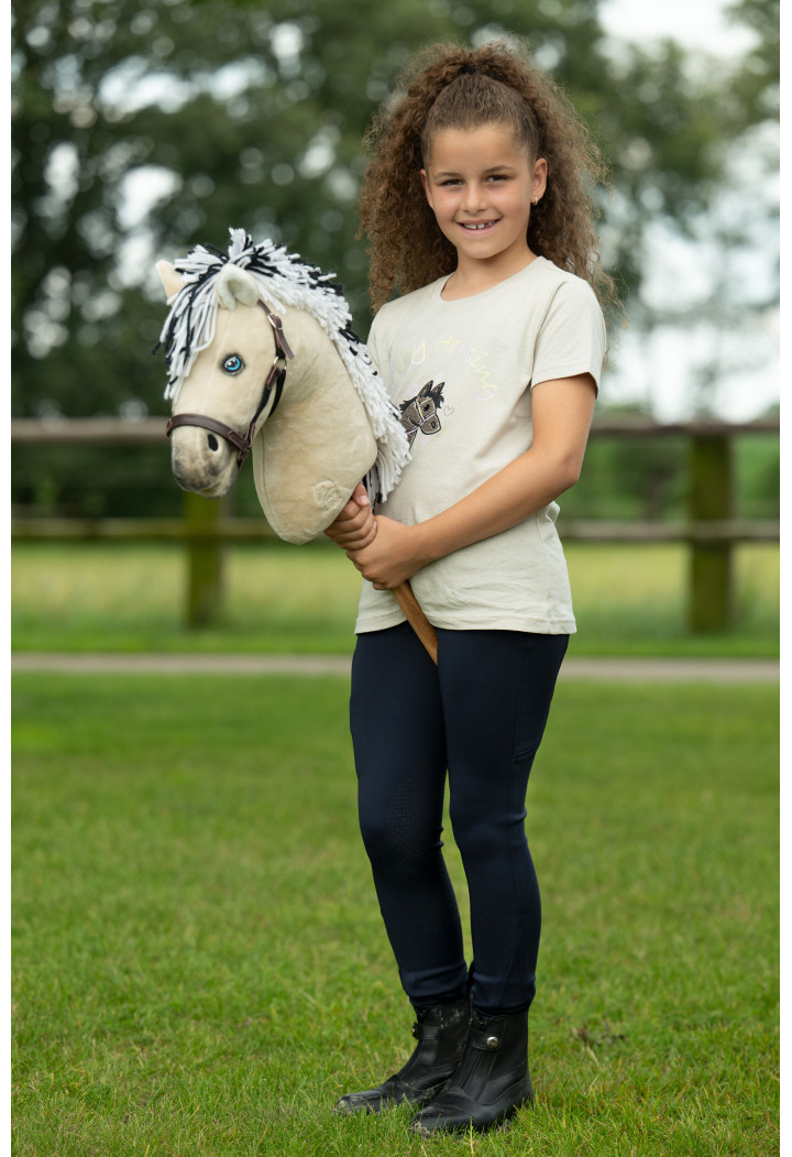 Cavallino sul bastone HKM Hobby Horse Premium