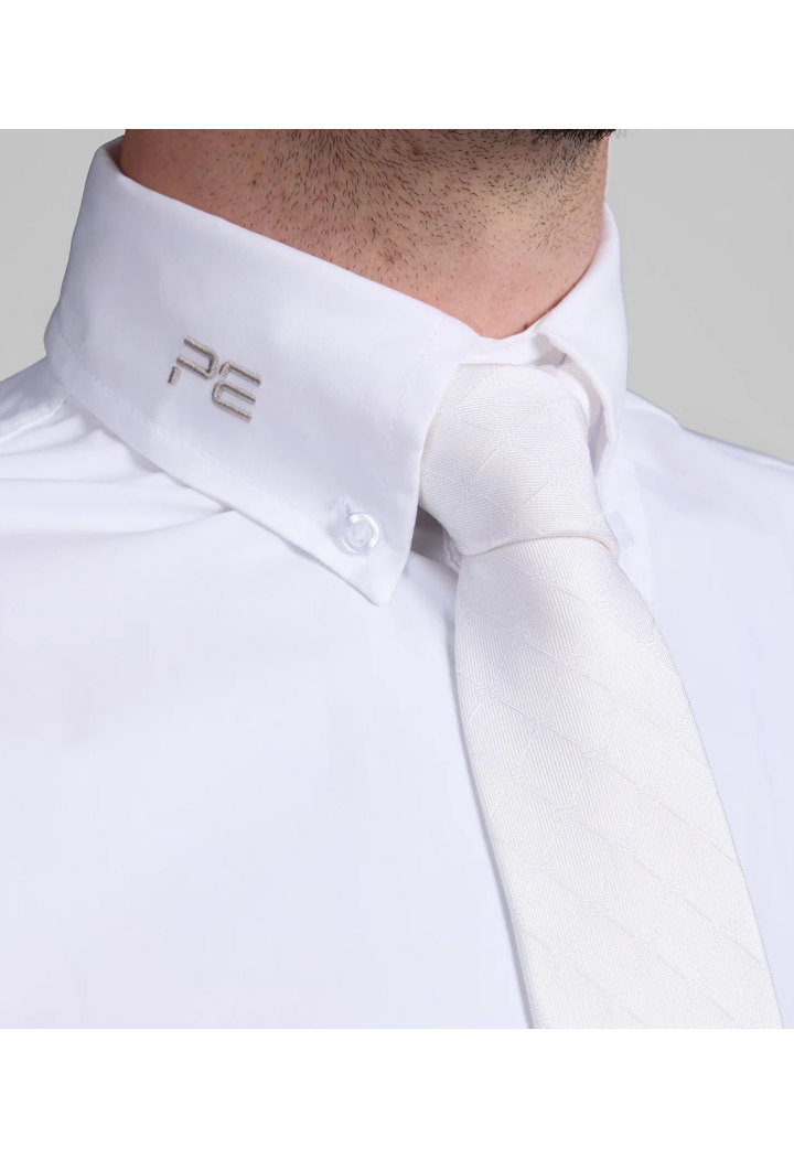 Camicia da competizione PREMIER EQUINE Short Sleeve Show maschio