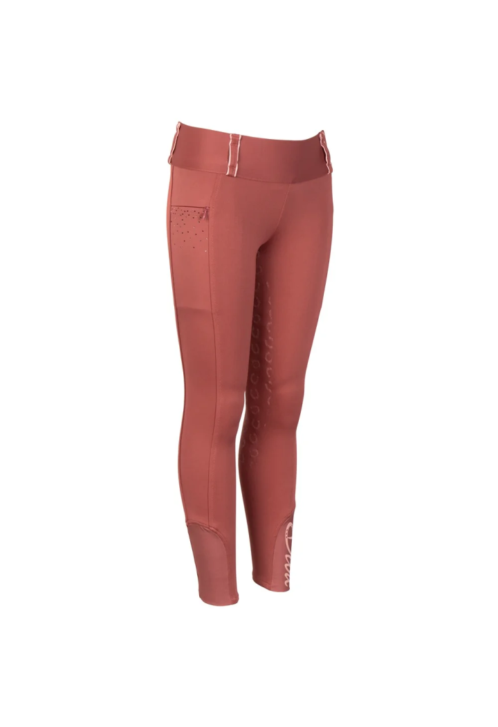 Pantaloni da equitazione Harry's Horse Equitights Diva Mauvewood giovani giovani 26 SS
