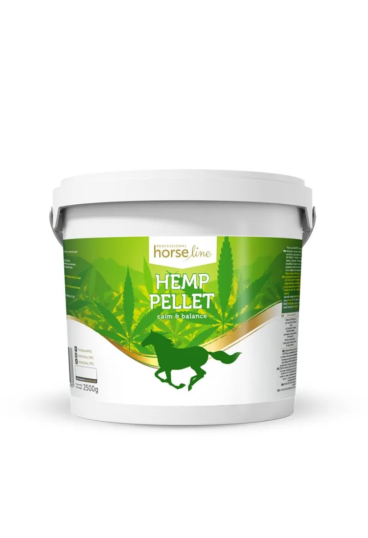 HORSE LINE Hemp Pellet 2500g Supplemento