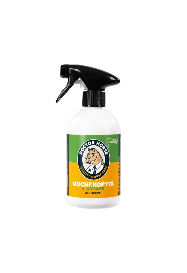 Spray DOCTORHORSE per zoccoli Forti Cappotti di erbe 500ml