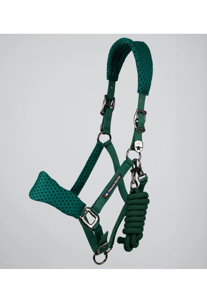 Cavezza con lunghina PREMIER EQUINE Necto 3D Mesh
