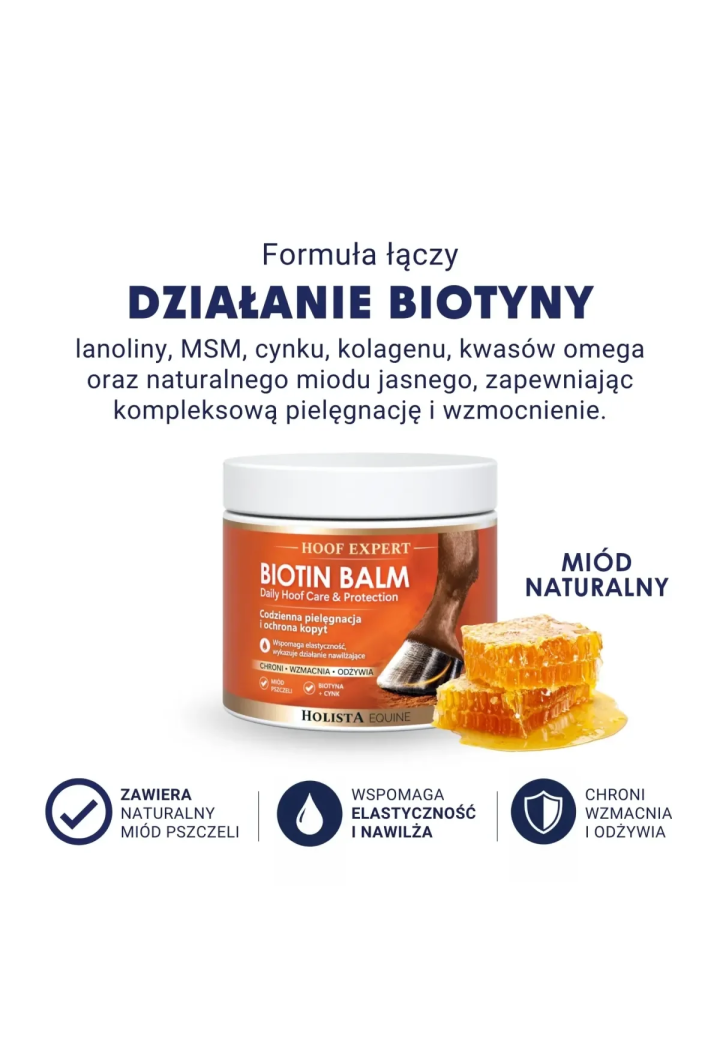 Balsamo per zoccoli HOLISTA BiotinBalm 450ml