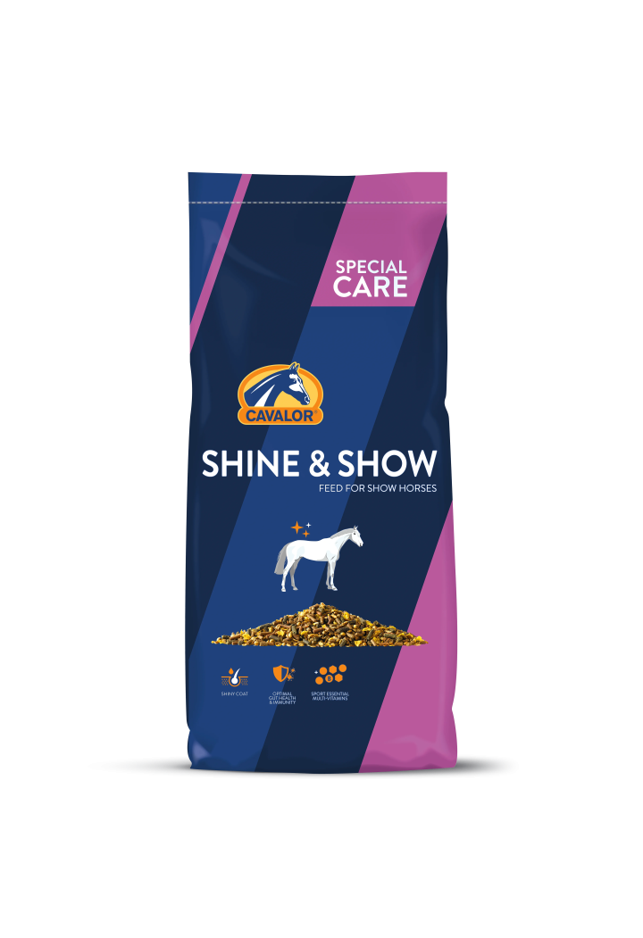 Alimentazione CAVALOR Shine & Show 20kg musli