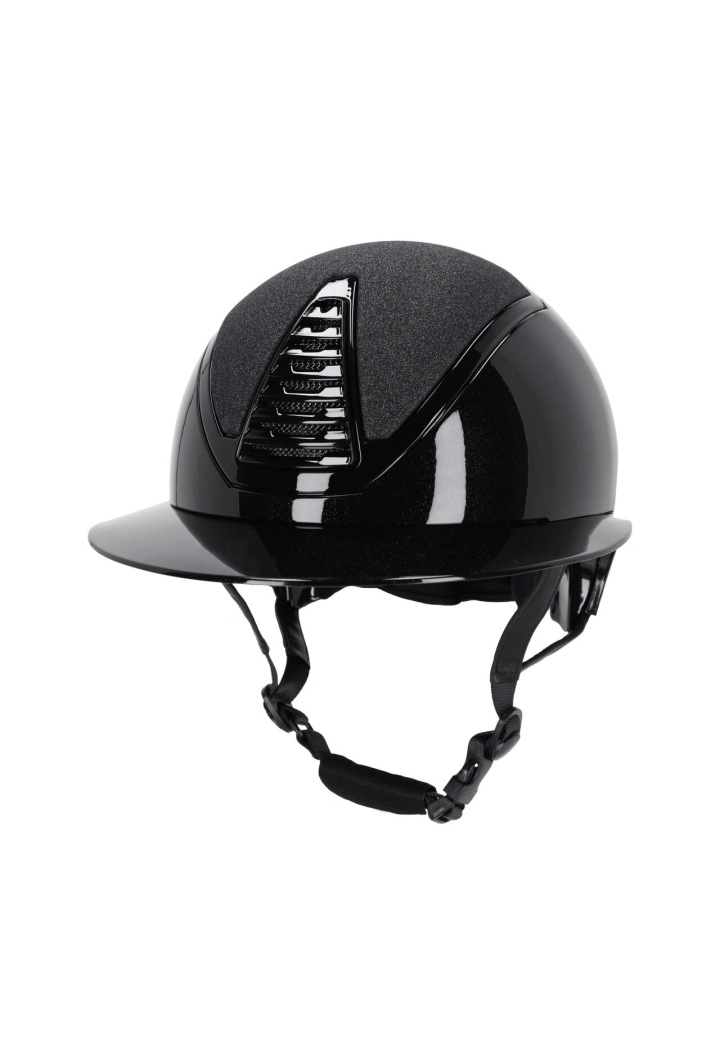 Casco da equitazione QHP Glendale Polo Visiera