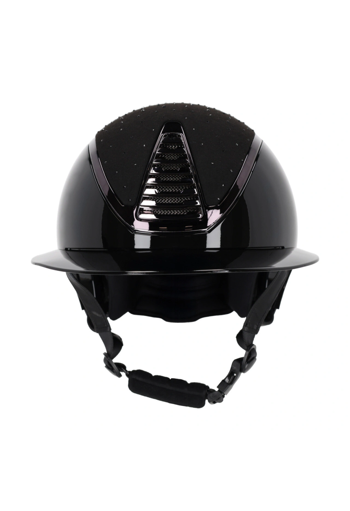 Casco da equitazione QHP Memphis Polo Visiera