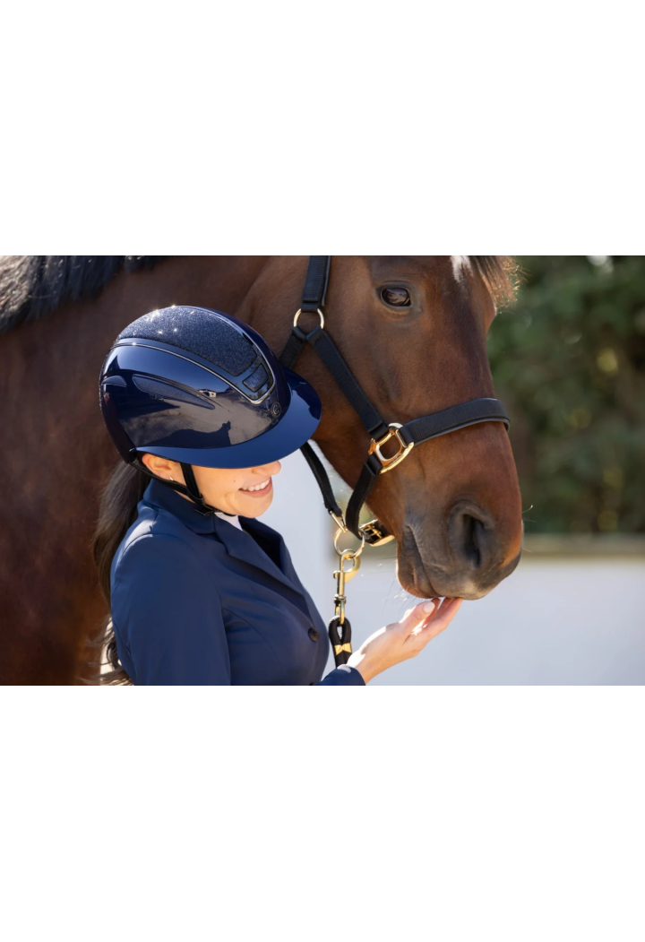 Casco da equitazione COVALLIERO Elite Polo laccato