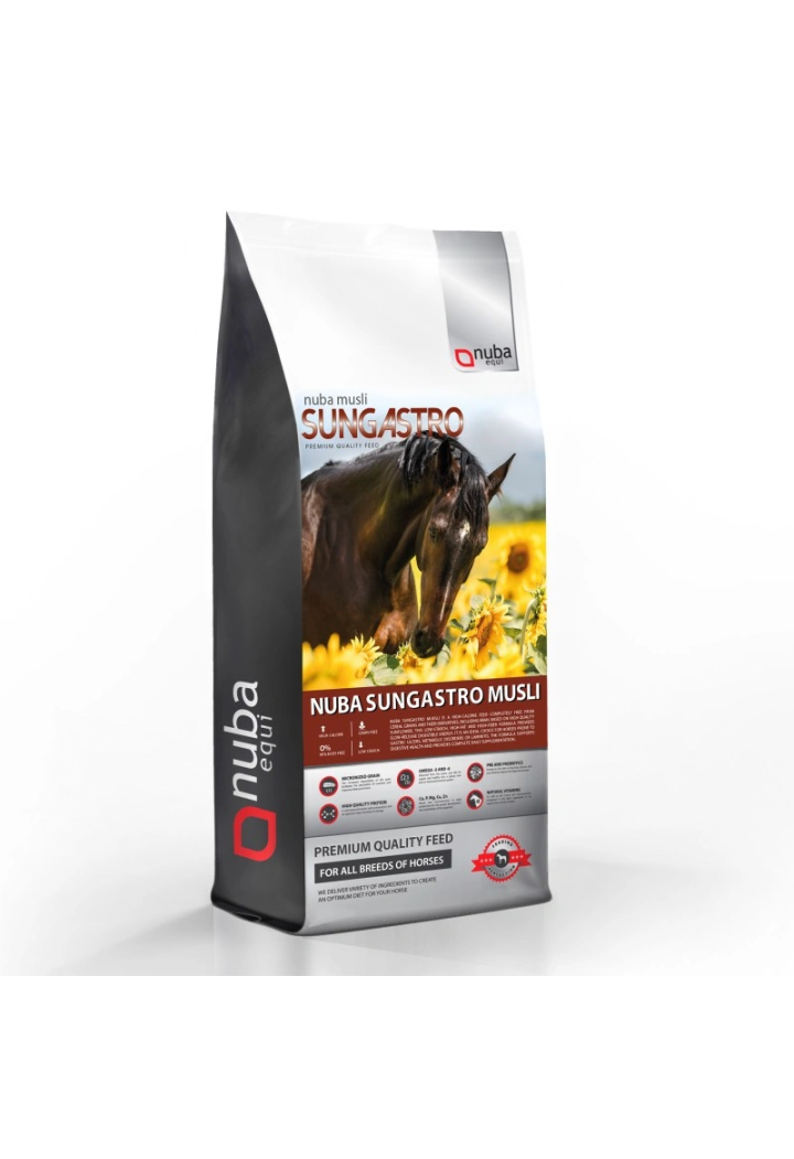 Alimentazione NUBA EQUI SunGastro Musli 20kg