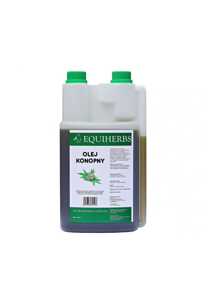 Olio di canapa EQUIHERBS 1l