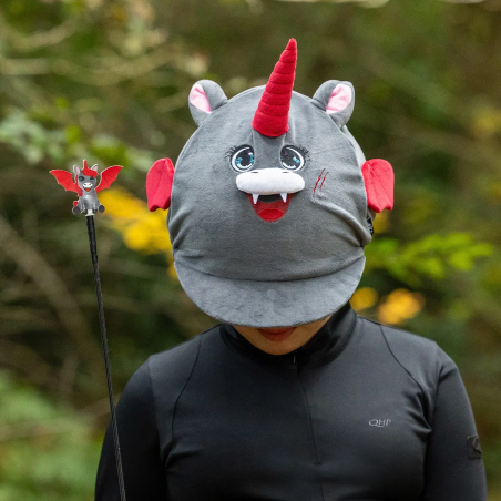 Cap per casco da equitazione QHP Halloween