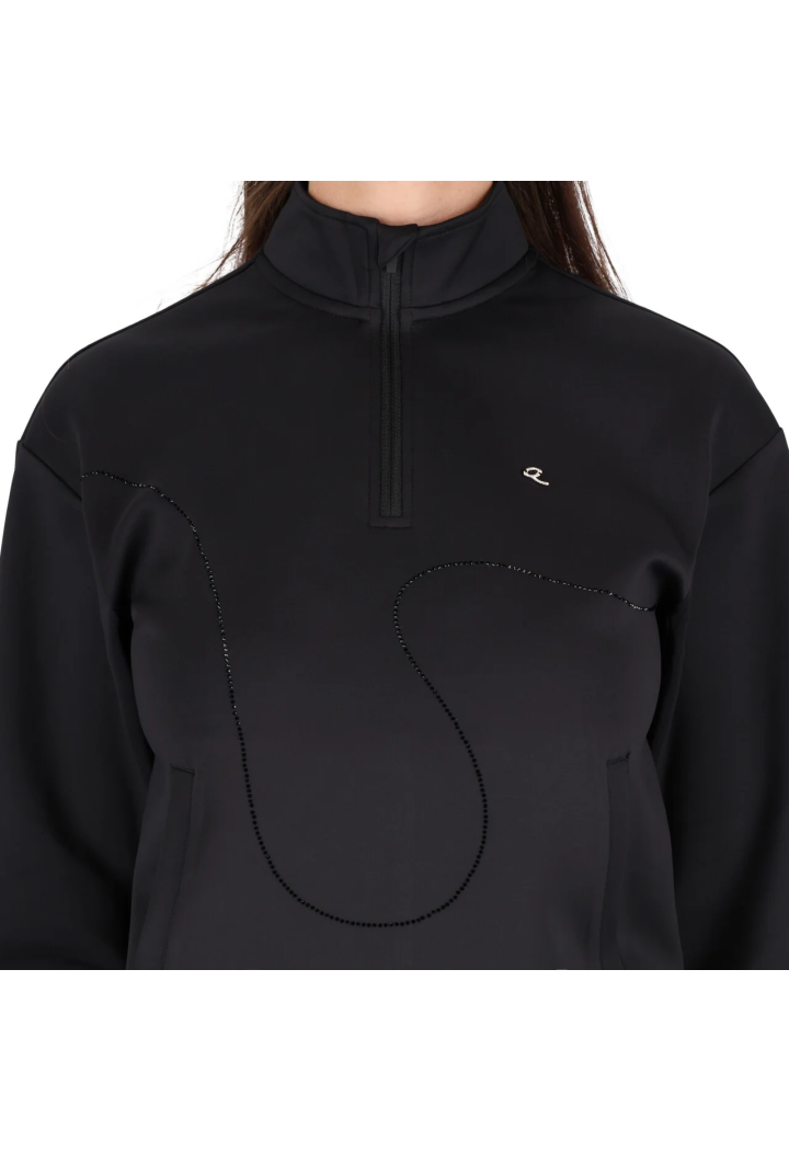 QHP Livora HalfZip Felpa 26AW donna