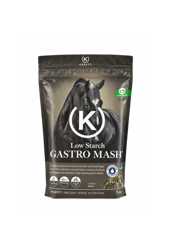 Pastone per cavalli di ulcera KRAFFT Basso amido Gastro Pastone