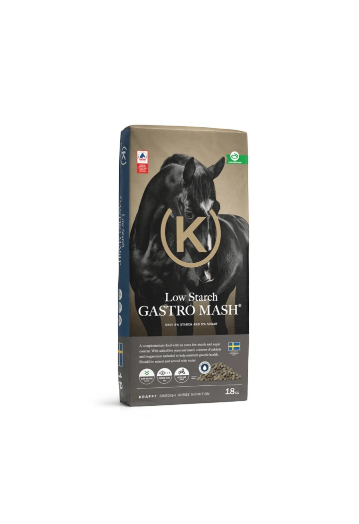 Pastone per cavalli di ulcera KRAFFT Basso amido Gastro Pastone