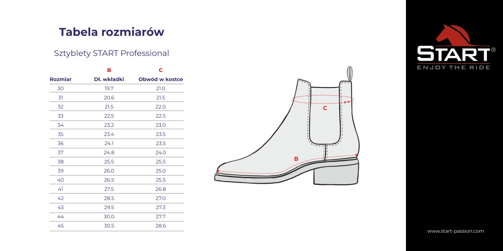 Stivaletti da equitazione START Winter Basic