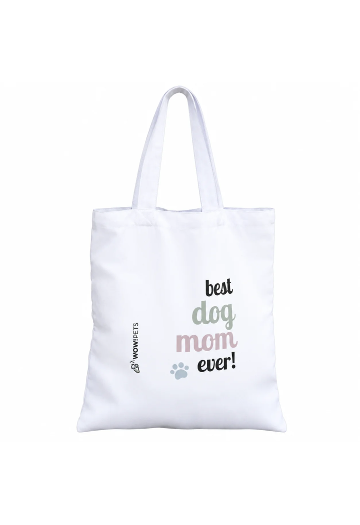 Borsa in cotone WOW!PETS Best Dog Mom