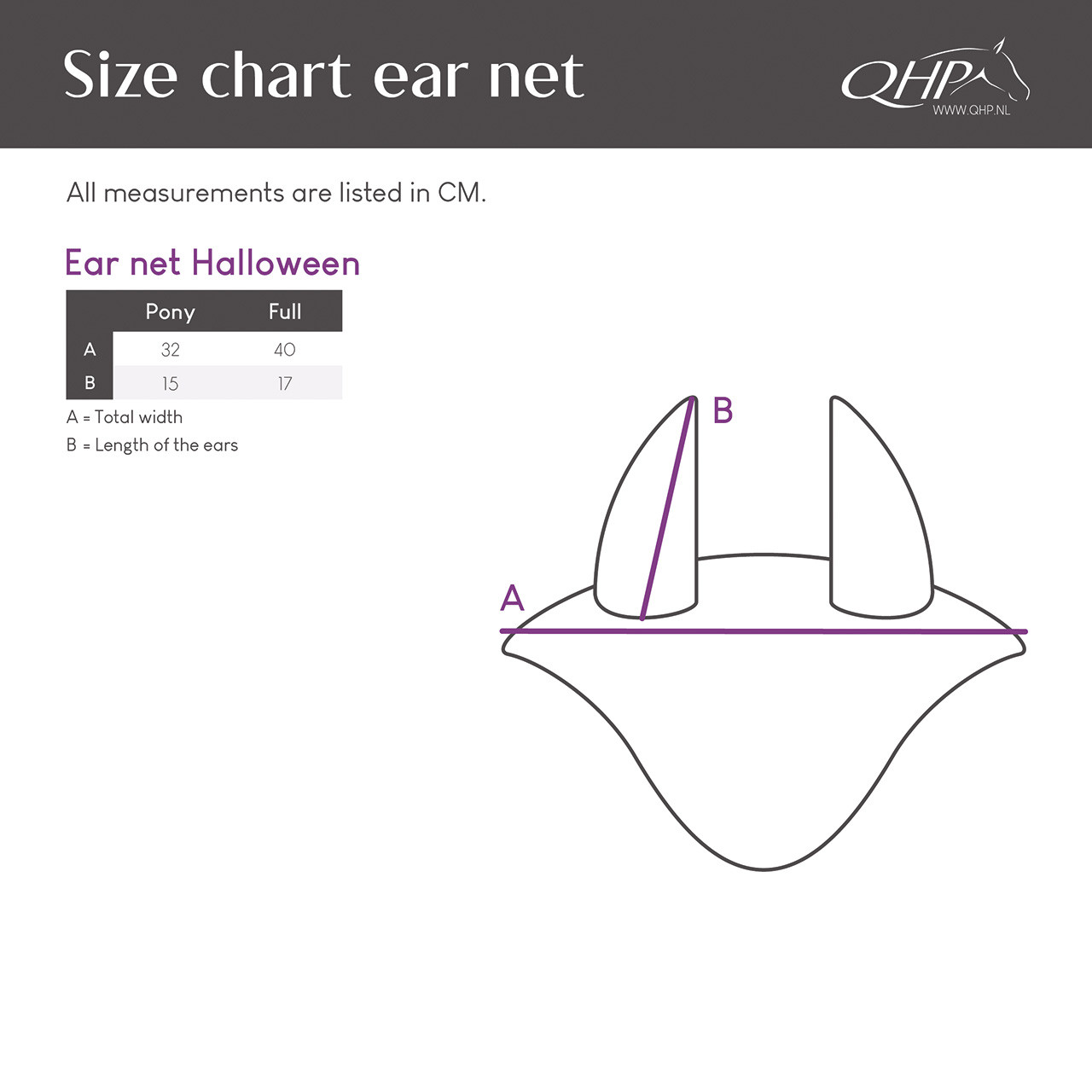 Cuffiette QHP Halloween vampicorn