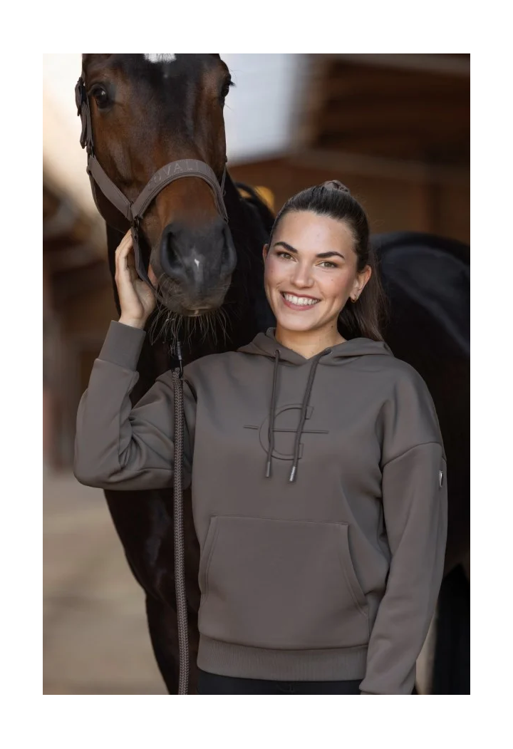 COVALLIERO 26AW felpa canguro femminile