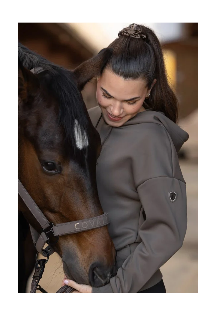COVALLIERO 26AW felpa canguro femminile
