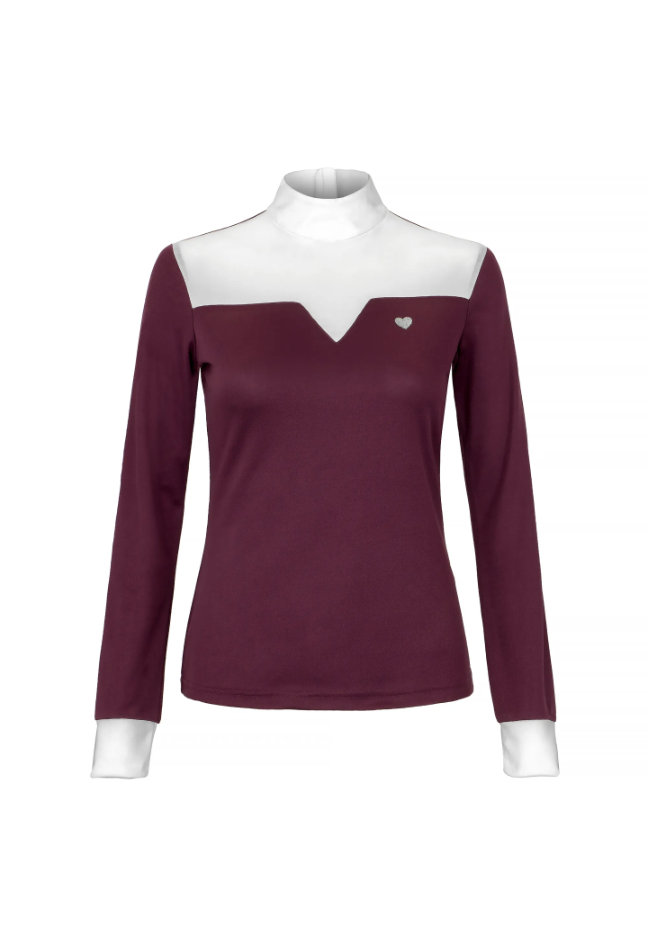 T-shirt competizione EQUESTRIAN QUEEN Aliyah 26AW giovanile
