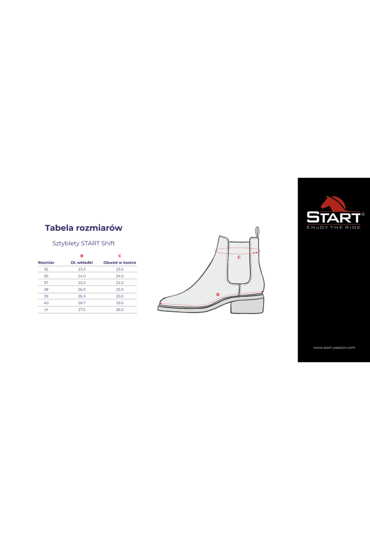 Stivaletti da equitazione START Shift