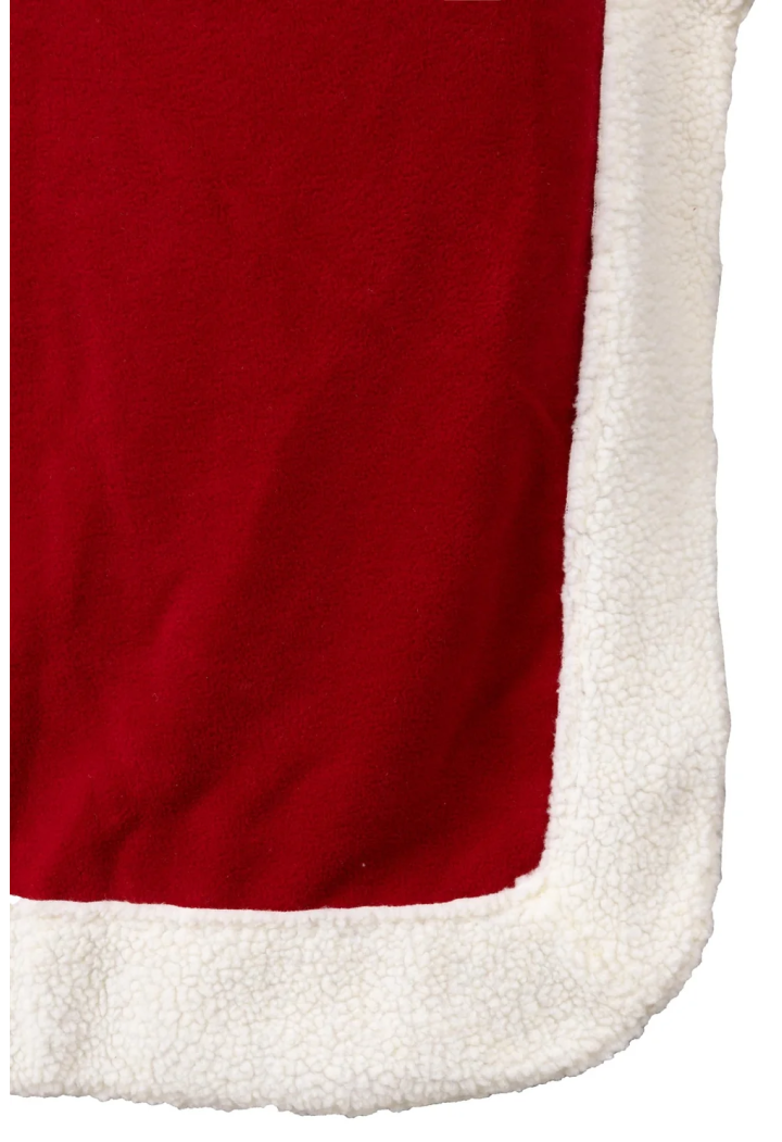 Coperta in pile HORZE Christmas Red 26AW